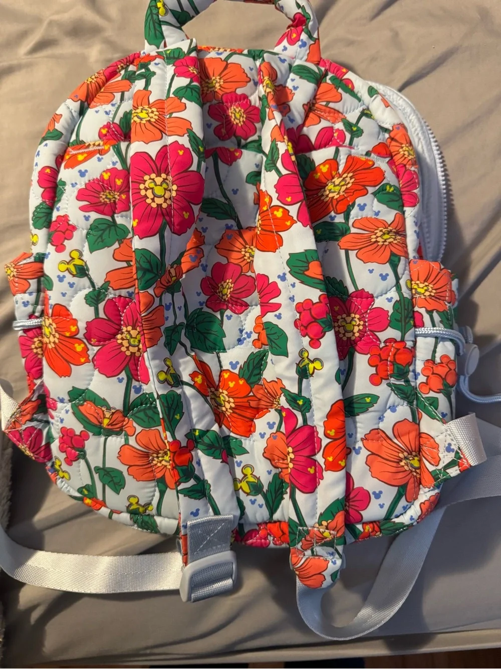 Vera Bradley compact quilted